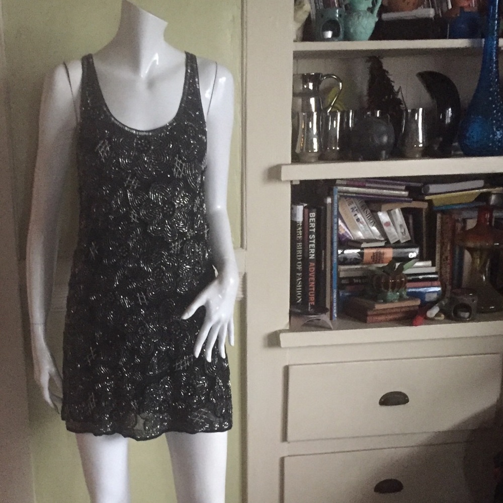 ASOS petite beaded dress